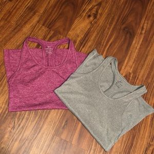 Set of Dri-fit Nike tank tops